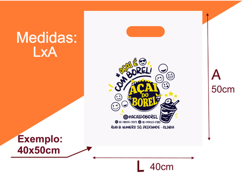 Sacola Boca de Palhaço