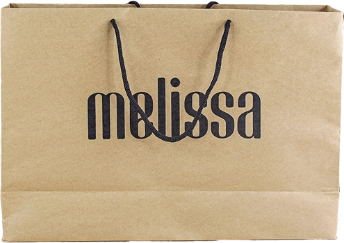 Sacola de Papel Kraft Personalizada Melissa